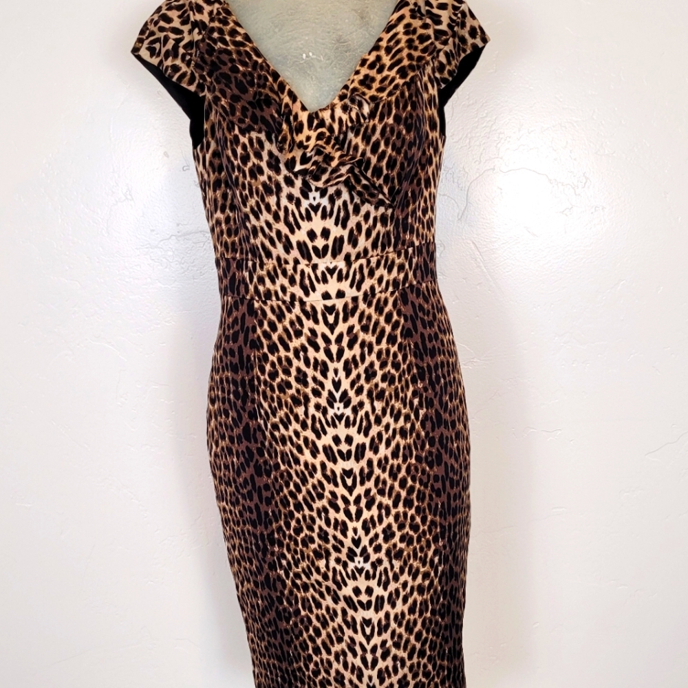 Kay unger leopard dress - Picture 2 of 6